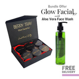 Facial Kit with Facewash Aloe Vera  - Bundle Offer